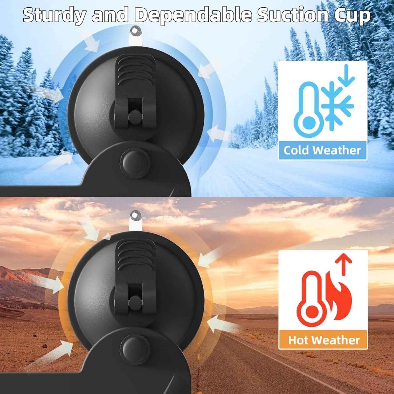 Starlink Mini Car Mount Silicone Suction Case – Secure Windshield Suction Holder & Protective Silicone Cover for Starlink Mini, Anti-Glare, Shock-Absorbing, Travel-Ready Vehicle Mount