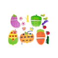 thumbnail image 4 of Juguete para r cordones de madera Aprendizaje de Material didáctico para niños pequeños Verdura perfke Enhebrado de cordones, 4 of 7