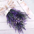 thumbnail image 3 of 10 paquetes de flores artificiales Sincero plantas de lavanda falsas 15 pulgadas para decoración de porche, 3 of 5