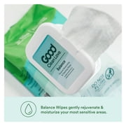 Good Clean Love Balance Feminine Wipes pH-Balanced, Organic Aloe 30 Count