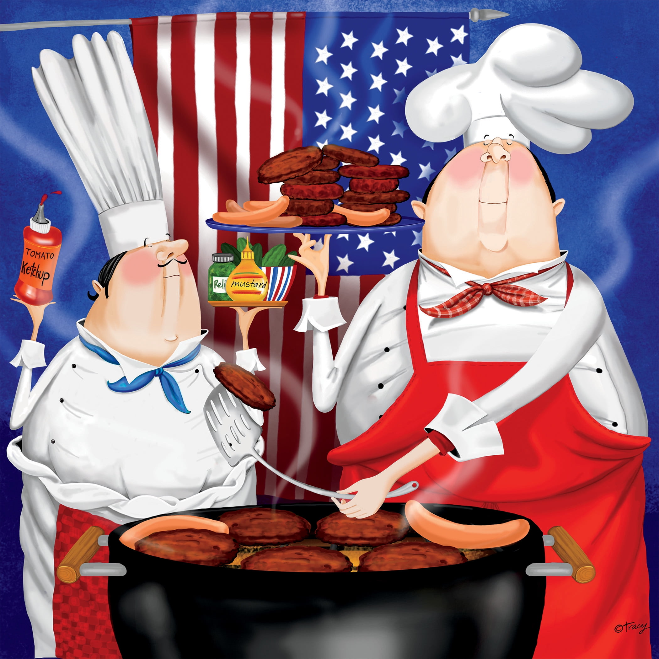 Ceaco - Bon Apetit - July 4th - 300 Piece Jigsaw Puzzle