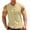 Beige mens shirts, variant on Sleeveless T Shirts for Men Vintage Waffle Tank Tops 2026 Summer Muscle Shirts No Sleeve Cut Off Henley Shirt Beige,XL