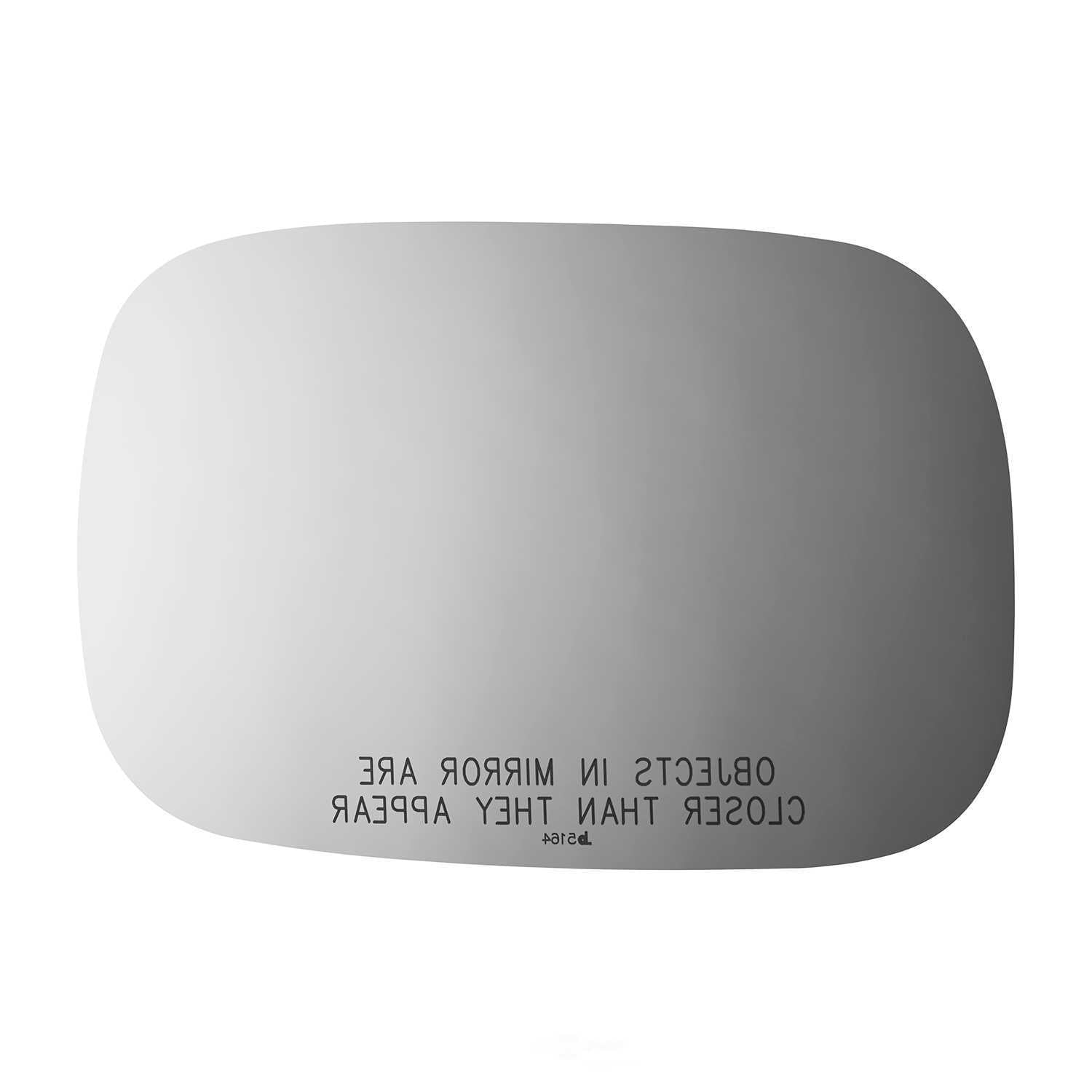 Burco Side View Mirror Replacement Glass - Clear Glass - 5164