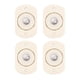 thumbnail image 1 of 4 ruedas giratorias autoadhesivas con rotación de 360 ​​grados para dormitorio Blanco, 1 of 9