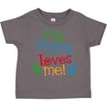 thumbnail image 3 of Inktastic My Poppy Loves Me Boys or Girls Toddler T-Shirt, 3 of 5