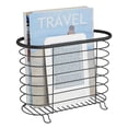 thumbnail image 4 of mDesign Steel Magazine Holder Storage Organizer Bin - Matte Black, 4 of 5
