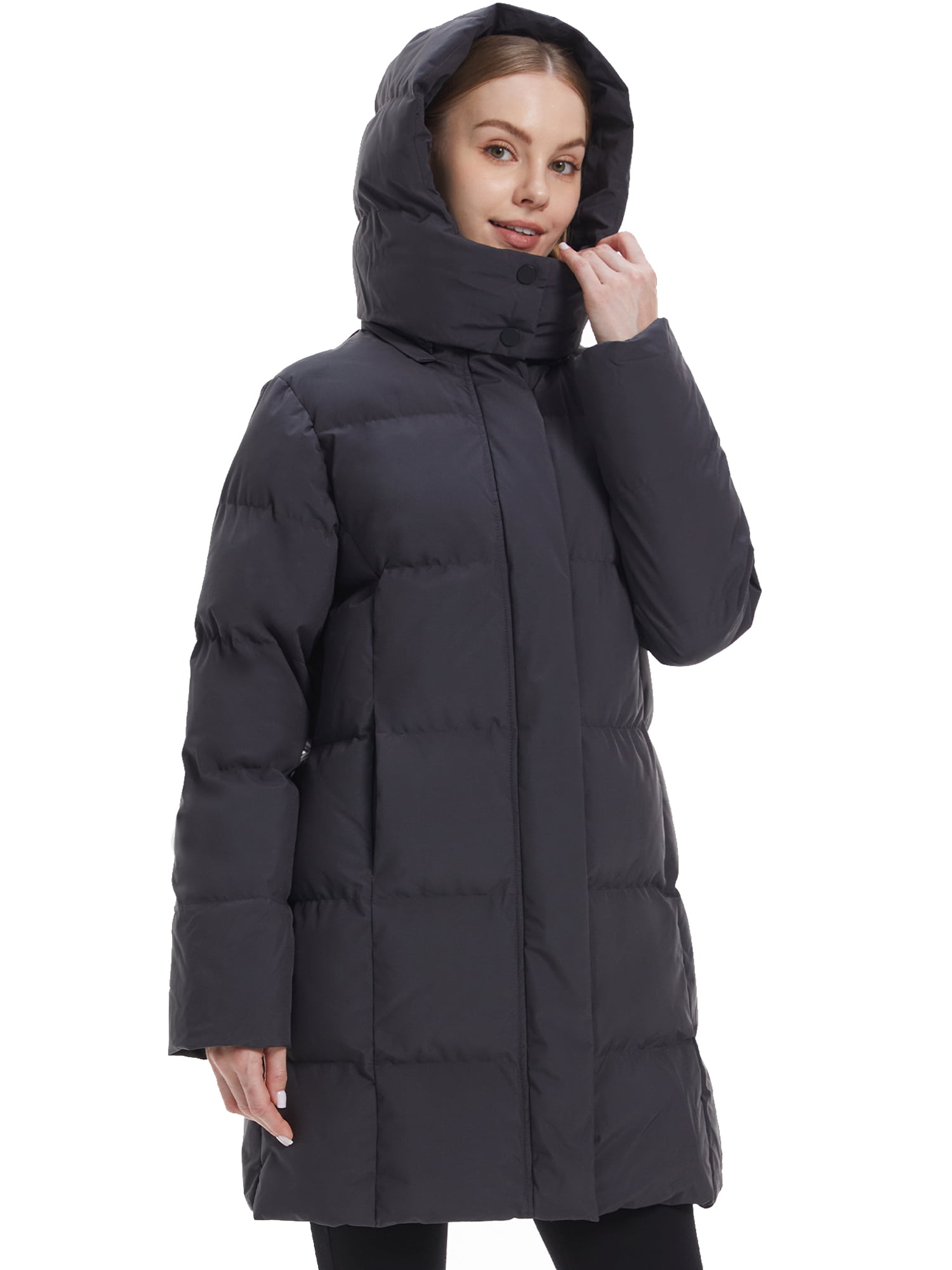 Wantdo Recycled Puffer Jacket Dark Grey M