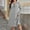 *Gray, variant on ClodeEU Women's Plus Size Long Sleeve Lapel Neck Half Zip Dress,Casual Trendy Loose Dress Gray,Womens Plus XXXXXL