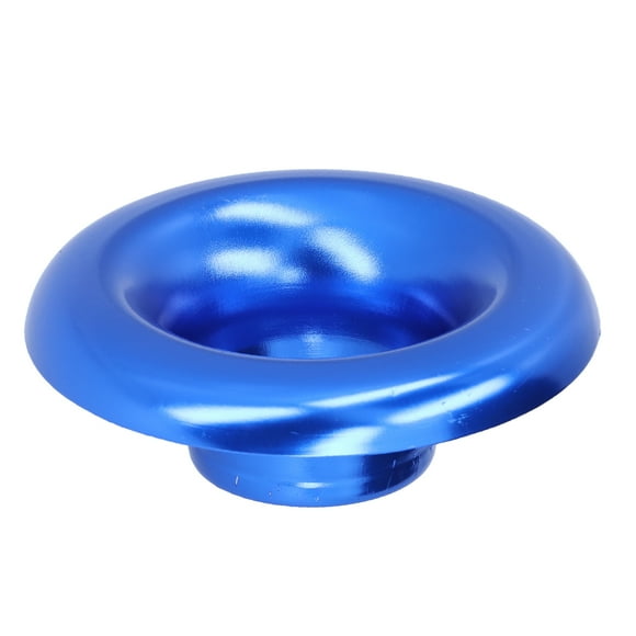 MAYUJIAA 73mm/2.9in Car Short Ram Cold Air Intake Turbo Horn Aluminum Velocity Stack AdapterBlue QM321-23175