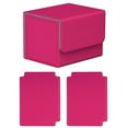 thumbnail image 1 of Estuche para baraja de cartas shamjiam PU Rosa con capacidad para 100 cartas, 1 of 6