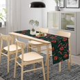 thumbnail image 3 of Christmas Table Runner,Green Red Xmas Balls Winter Holiday Dinner Table Decoration for Home Living Room Kitchen Dining Room 13x120in, 3 of 5