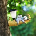 thumbnail image 1 of Solar Garden Light with Sloth Light Solar Powered Solar Garden Decoration 300mAh Solar Hanging Lamp with Hanging Rope for Outdoor Garden Courtyard Balcony, 1 of 9