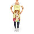 thumbnail image 2 of Carolines Treasures BB6072APRON Easter Eggs Brittany Spaniel Apron, 2 of 4