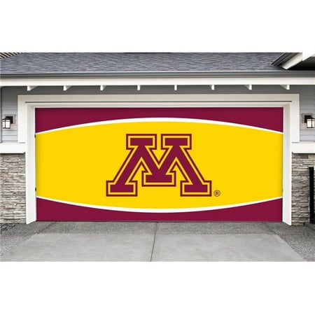 Victory Corps 810034min 002 7 X 16 Ft Ncaa Double Garage Door