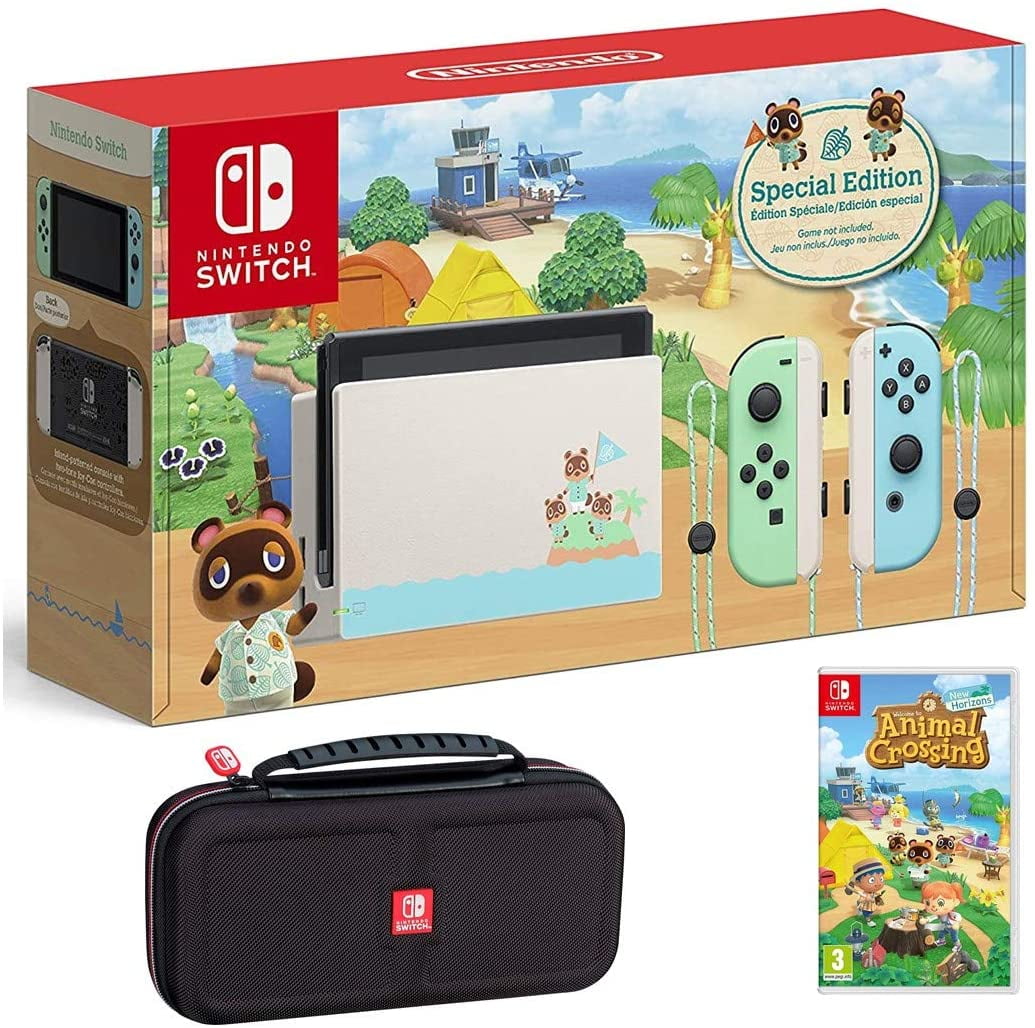walmart animal crossing switch case