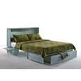 thumbnail image 3 of Poppy Queen Size Murphy Bed Cabinet with Storage & Charging Ports, 3 of 6