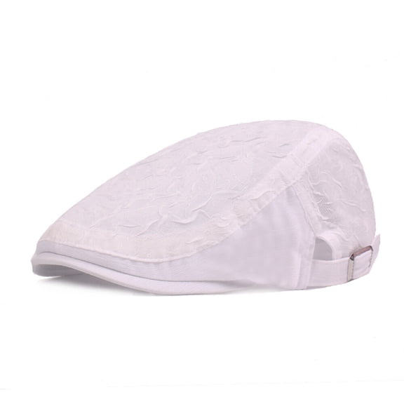 Women Lace Beret Breathable Caps Ladies Outdoor Adjustable Golf Newsboy Hats