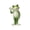 B, variant on Small Frog Statue Miniature Garden Frog Ornament Resin Cute Frog Figurine for Indoor Outdoor Tabletop Planter Fairy Garden