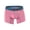 Pink, variant on Xtremen Men's Underwear Style 91271 Black XL