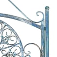 thumbnail image 5 of SAFAVIEH Sophie Outdoor Patio 4 Pc Conversational Set, Antique Blue, 5 of 9