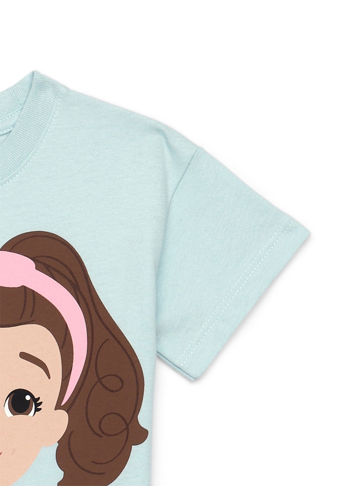 Ms. Rachel Toddler Graphic Crewneck Tee with Short Sleeves, Sizes 12M-5T