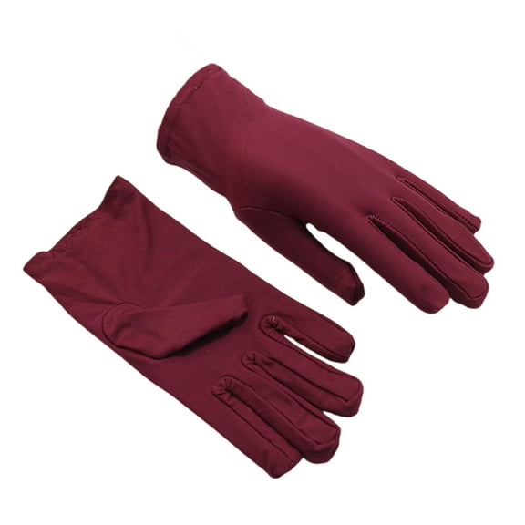 2pack Soft Touches Spandex Mittens Hand Protecting Gloves Daily Use Gloves for Climbing, Running, and Everyday Activity