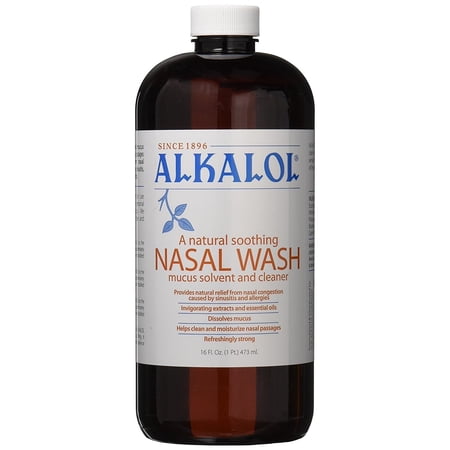 Alkalol Nasal Wash Cleaner Kit - 16 Oz, 3 Pack