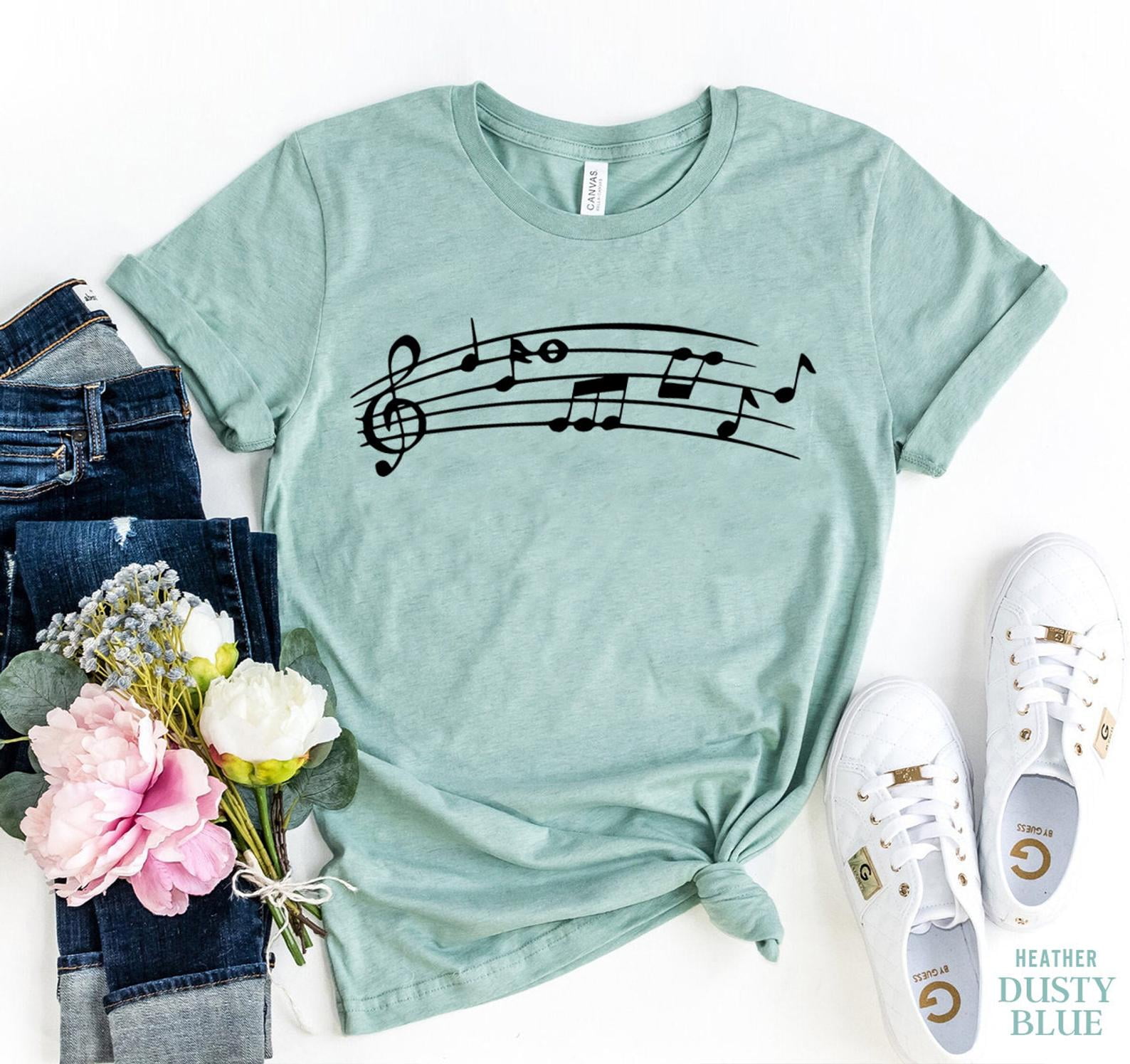 musical notes t shirt musical notes t shirt