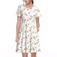 thumbnail image 1 of Disketp Dachshund Dog Puppy para Vestido de Manga Corta para Mujeres, Vestidos de Verano para Mujeres, Casual y Holgado para la Playa, 1 of 6