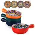 thumbnail image 1 of Juego de 4 tazones para sopa vancasso de cerámica aptos para horno, 680 ml, 1 of 8