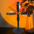 thumbnail image 4 of CAROOTU Portable Sunset Projection Light Adjustable Romantic Colorful Sunset Lamp for Home Living Room Bedroom New, 4 of 7
