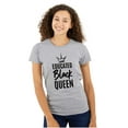 thumbnail image 3 of Educated Black Queen Empowered Womens Fitted Plus Size Graphic Tee Brisco Brands 3X, 3 of 4