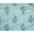 thumbnail image 4 of oneOone Polyester Lycra Fabric Leaves & Floral Block Print Fabric BTY 56 Inch Wide, 4 of 4