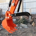 thumbnail image 4 of 1 Ton Mini Excavator Track Digger with B&S Engine Hydraulic Thumb Clamp USA Stock, Mini Excavator Gas Power 1 Ton EPA Certification, 4 of 10