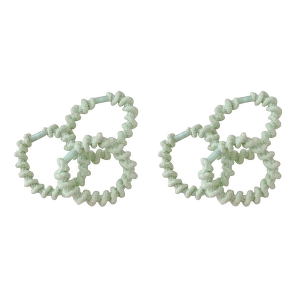 Bandas de goma Minnieouse 3 uds para el cabello niñas mujer soporte de Color caramelo adorno cálido decoración Verde 2piezas