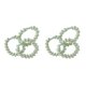 thumbnail image 3 of Qarigey 3 uds. De cuerdas para el pelo, bandas de goma roscadas coloridas, bonitas diademas para niñas, soporte para tocado, accesorio y Verde 2Conjunto, 3 of 6