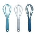 thumbnail image 1 of Mini-fouet en silicone Mainstays – Bleu marine, gris ou bleu sarcelle – 6,5 po, 1 of 9