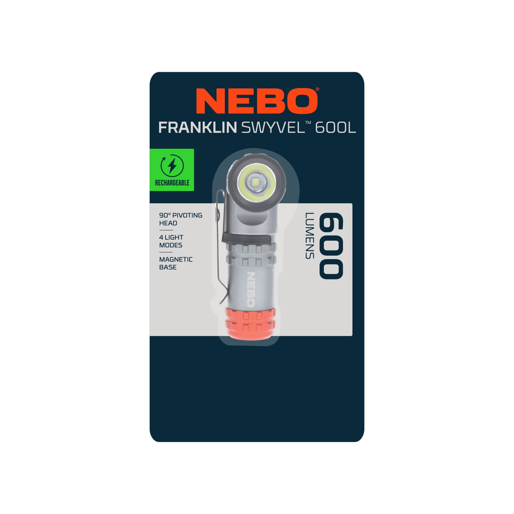 larryc led work light nebo flashlight 170 lumens grey Lil Larry | Tools equipped with new COB LED technology NEBO Larry C Work Light
