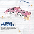 thumbnail image 4 of (2 Pack) North Carolina Stickers - Teddy Bear - NC State Pride Stickers - 5" On Longest Side - Sticks to Smooth Flat Surfaces - Made in USA - BMCS18463, 4 of 7