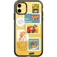 thumbnail image 3 of CASETiFY Impact Case for iPhone 11 - Postage Party - Clear Black, 3 of 4