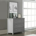 thumbnail image 2 of Hillsdale Schoolhouse 4.0 Contemporary Wood Chest and Mirror in Gray, 2 of 2