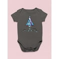 thumbnail image 3 of Rocket Space Flight    Bodysuit Infant -Image by Shutterstock,  6 Months, 3 of 4