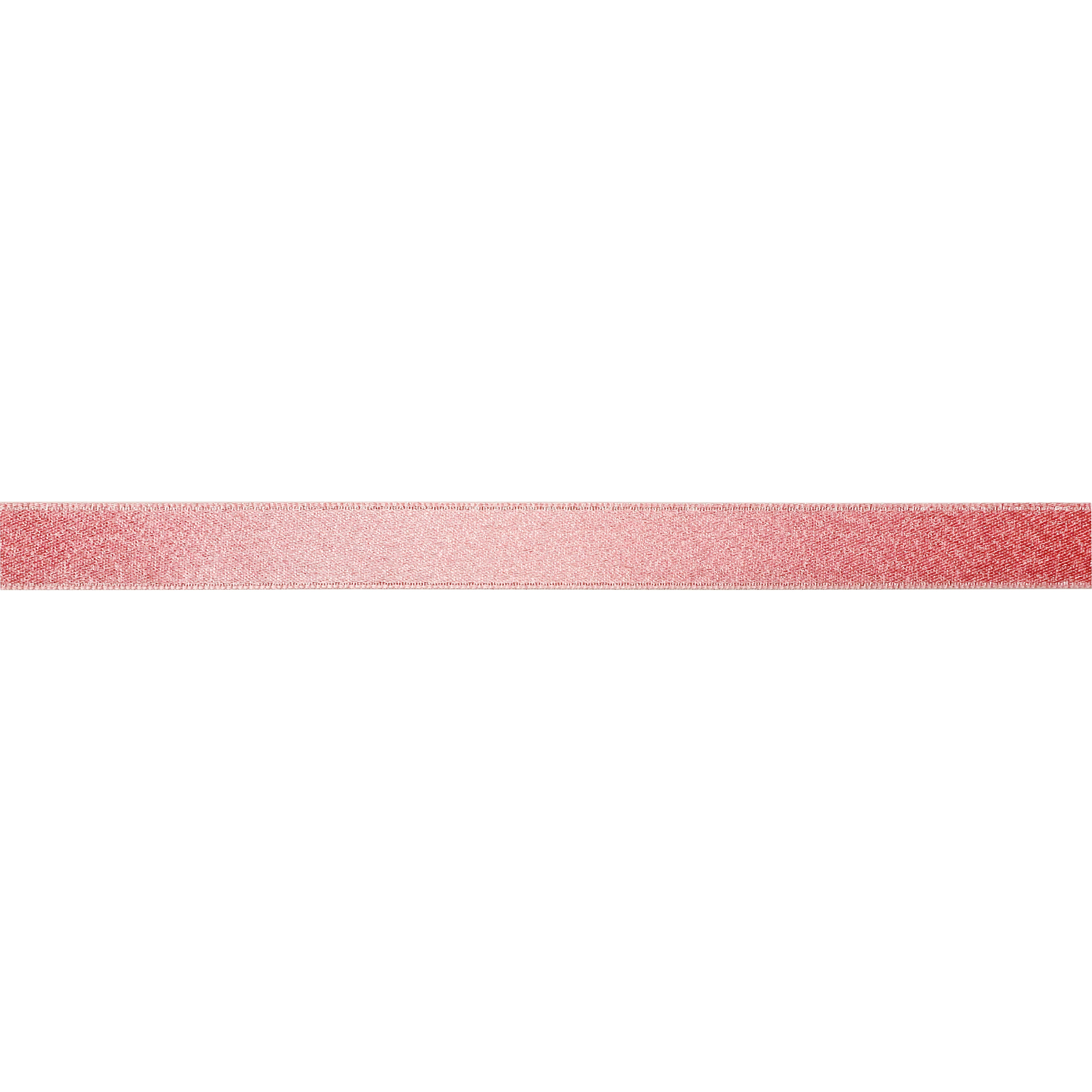 5/8" x 7yd. Blush Shimmer Ribbon by Celebrate It – Non-Wired with Woven Edge - Ideal for Gift Wrapping - Crafts & Decor - 12 Pack