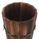 thumbnail image 3 of Paraguas de madera con forma de cubo para paraguas, para exteriores, paragüero, 3 of 7