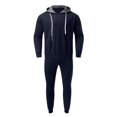 thumbnail image 3 of Wyzesi Swim Pantsuit Men Set Built In Bra Male Autumn and Winter Suits Long Sleeved Warm Line Color Matching Top Trousers Two Piece Adjustment Set Plus Overall Pantsuit Pantsuit Pajama Set, 3 of 6