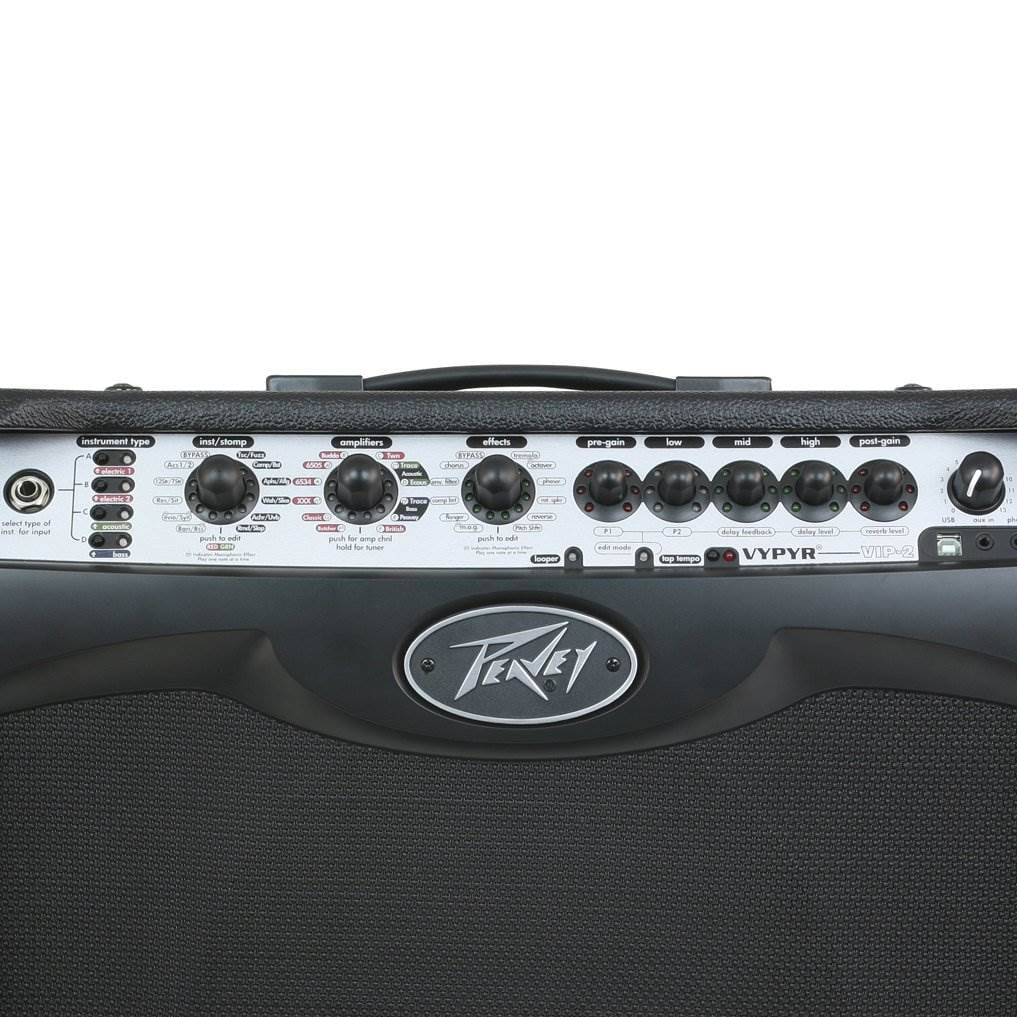 Peavey Vypyr VIP 3 Modeling Instrument Guitar//Bass 100 Watt 12/" Amplifier Amp