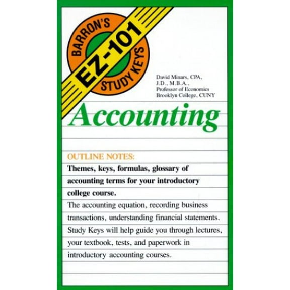 Pre-Owned Accounting (Paperback) 0812047389 9780812047387