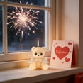 thumbnail image 5 of Loespoir Valentines's Day Bear Scented Candle, Gift Ornament Decorative Candle, Teddy Bear Shaped Scented Wax, For Romantic Ambiance, Gift for Him or Her, Aromatherapy(Beige), 5 of 6