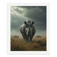 thumbnail image 5 of Paint By Numbers Kit for Adults Beginner - DIY Rhino Sunbeams Grassland Stormy Sky Canvas Painting Kits for Adults, Frameless Paint By Number for Adults for Home Wall Decor 16x20 Inch, 5 of 7