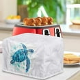thumbnail image 3 of HELLHERO Turtle Print Toaster Cover 4 Slice, Waterproof Adjustable Bread Machine Cover, Polyester Dustproof Samll Kitchen Appliance Protector (12.4"x10.6"x8.2"), 3 of 8